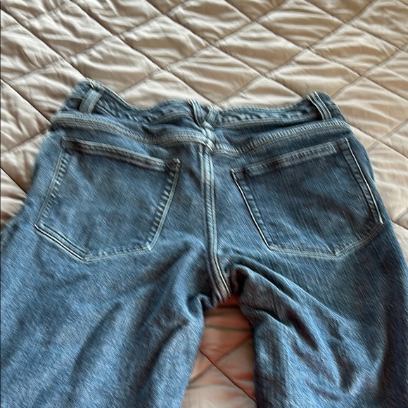 Duluth Trading Co. Denim Pants lined with Plaid flannel Interior - Picture 5 of 7